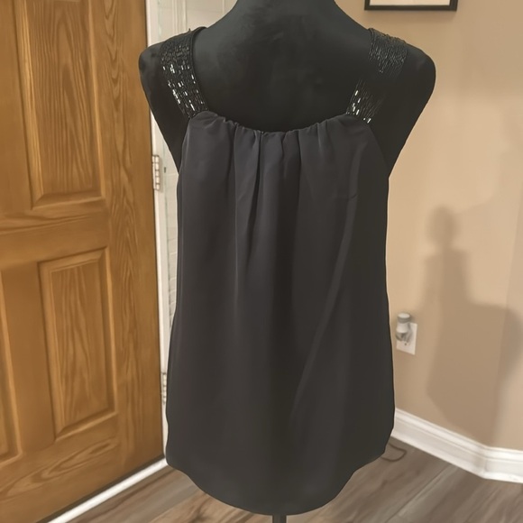 RAMY BROOK NWT - Amy Tie Front Satin Tank - Picture 2 of 5